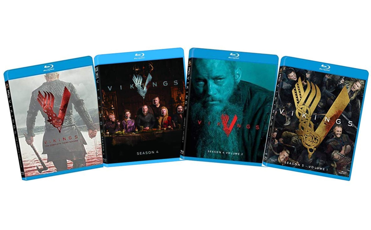 Vikings Blu-ray 4-Volume Collection Seasons 3, 4 & 5 Vol. 1