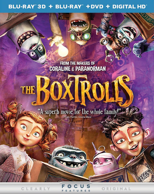 The Boxtrolls (Blu-ray + DVD + Digital HD)