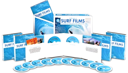 A History of Surf Films 50 Years 12 DISC BOX SET (DVD) BRAND NEW!!!