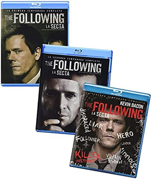 The Following: The Complete Series Blu-ray Collection Spanish Artwork region 1/A