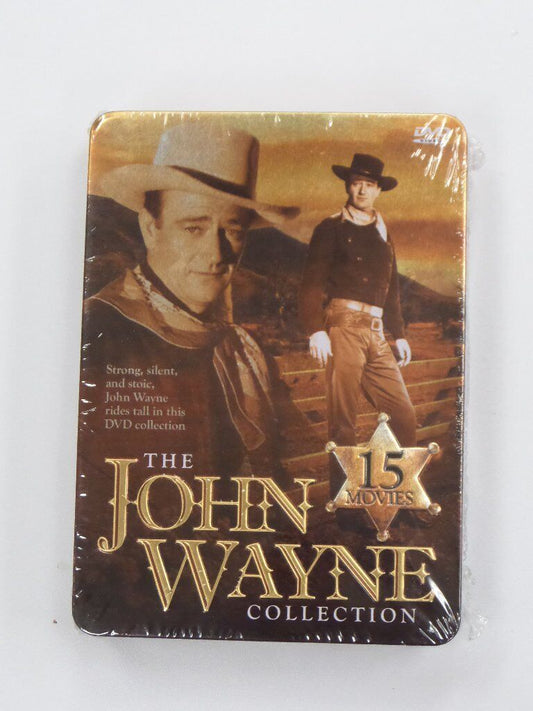 John Wayne 15 MOVIE METALBOX COLLECTION (DVD) BRAND NEW!!!