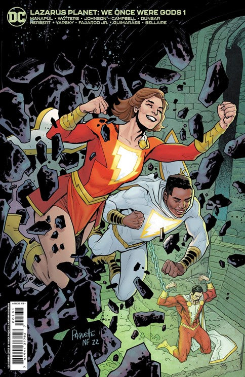 Lazarus Planet: We Once Were Gods #1 Yanick Paquette Card Stock 1:25 Ratio Incentive Variant Cover