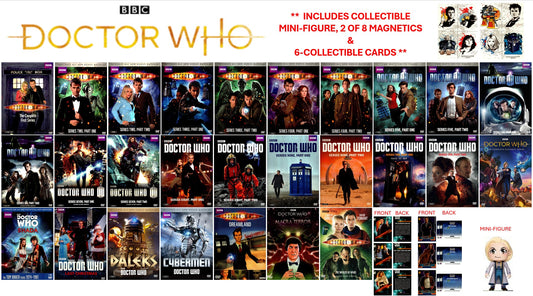 Doctor Who: The Complete Series 1-11 DVD ANIMATION.FIGURE, MAGNET BRAND NEW!!!