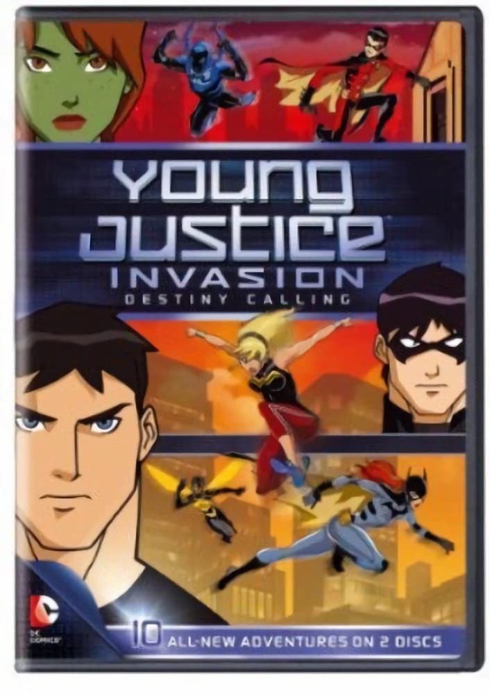 Young Justice Invasion Destiny Calling (DVD) BRAND NEW!!! & SEALED!!!