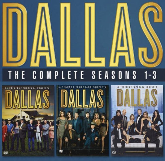 Dallas: Seasons 1-3 (DVD) BRAND NEW!!! REGION 1!!!