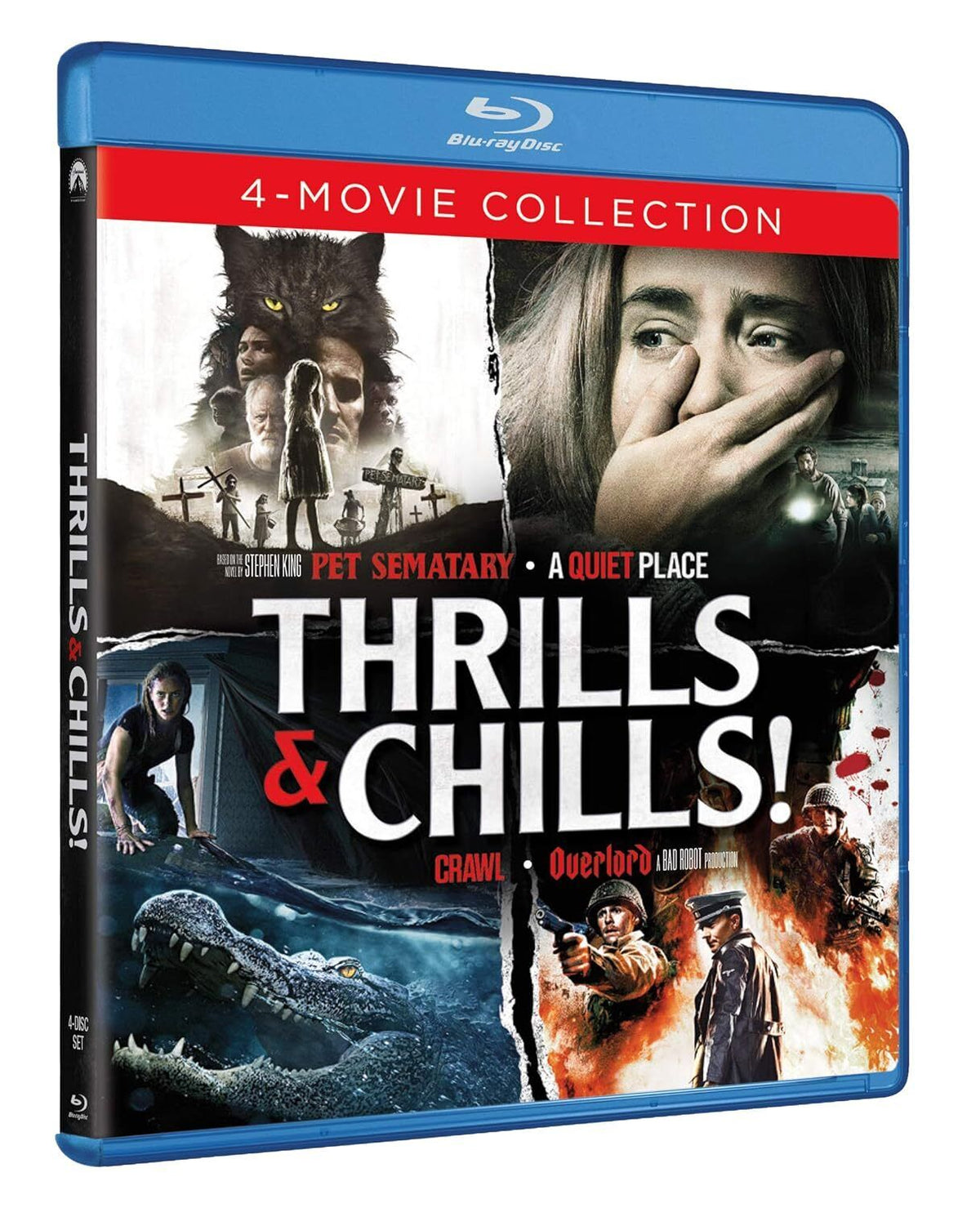 Thrills and Chills 4-Movie (Blu-ray) BRAND NEW!!!