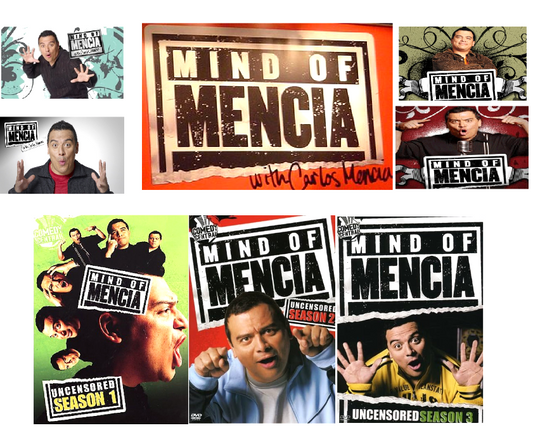 MIND OF MENCIA UNCENSORED SEASONS 1-3 (DVD) BRAND NEW!!! & SEALED!!!