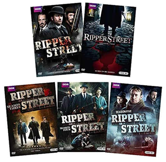 BBC Ripper Street: The Complete Series DVD Collection BRAND NEW!!!