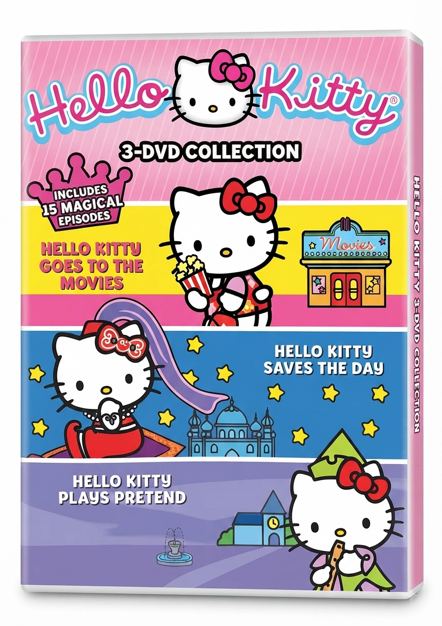 Hello Kitty (3-DVD 1987 Collection) BRAND NEW!!! & SEALED!!!