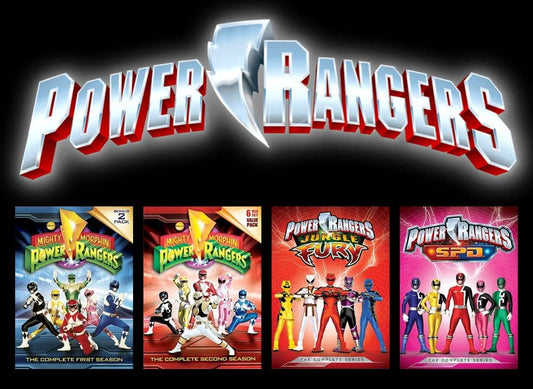 Power Rangers: Definitive 4-Volume DVD Collection - Mighty Morphin Power Rangers: Season 1 and Season 2 / Power Rangers Jungle Fury: The Complete Series / Power Rangers S.P.D. The Complete Series DVD