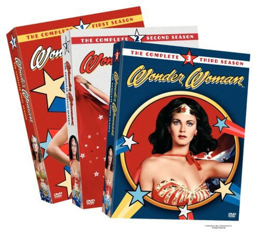 Wonder Woman: The Complete Collection Season 1,2 & 3 (DVD) Region 1/A