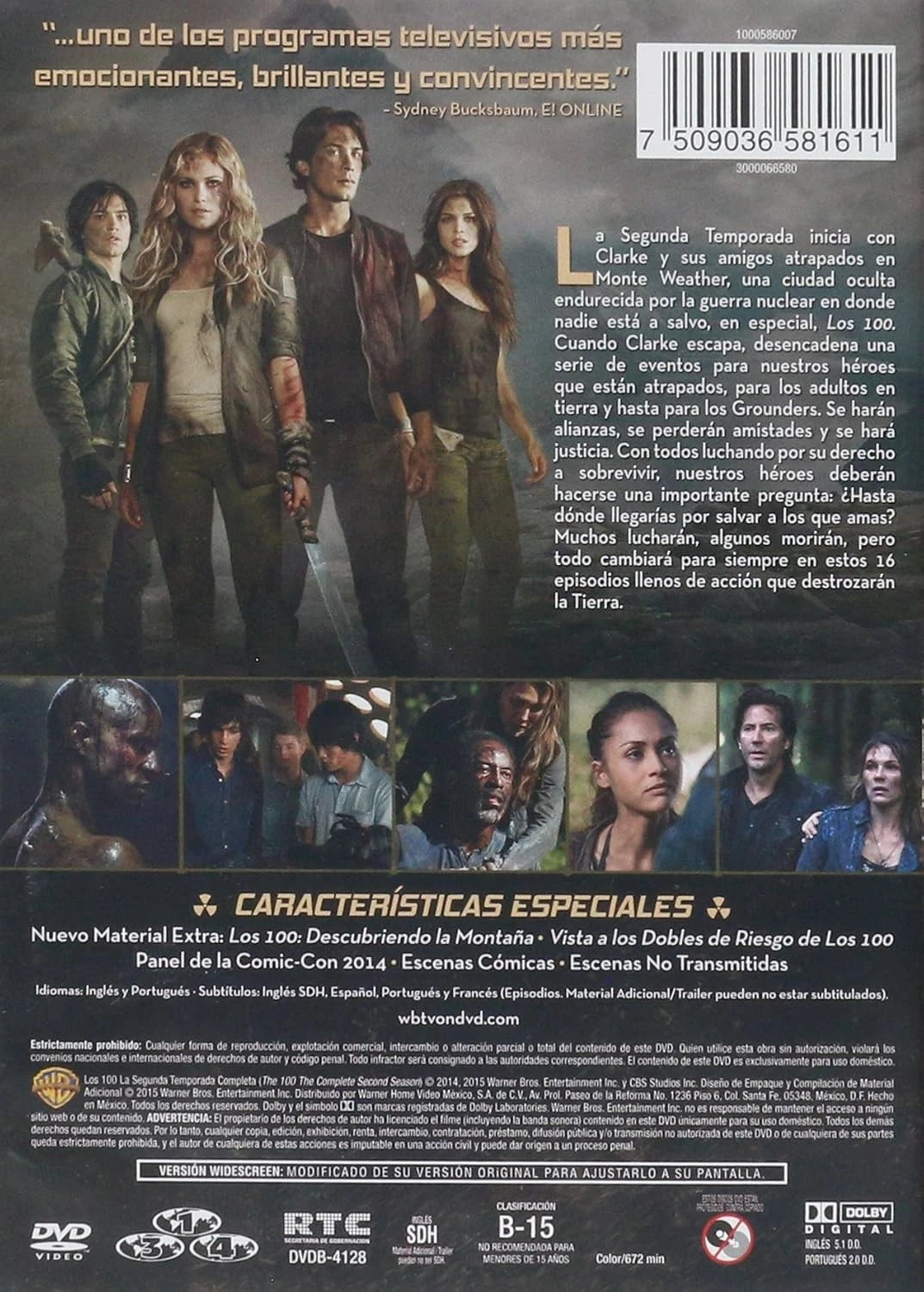 The 100: the Complete Second Season (DVD) BRAND NEW!!