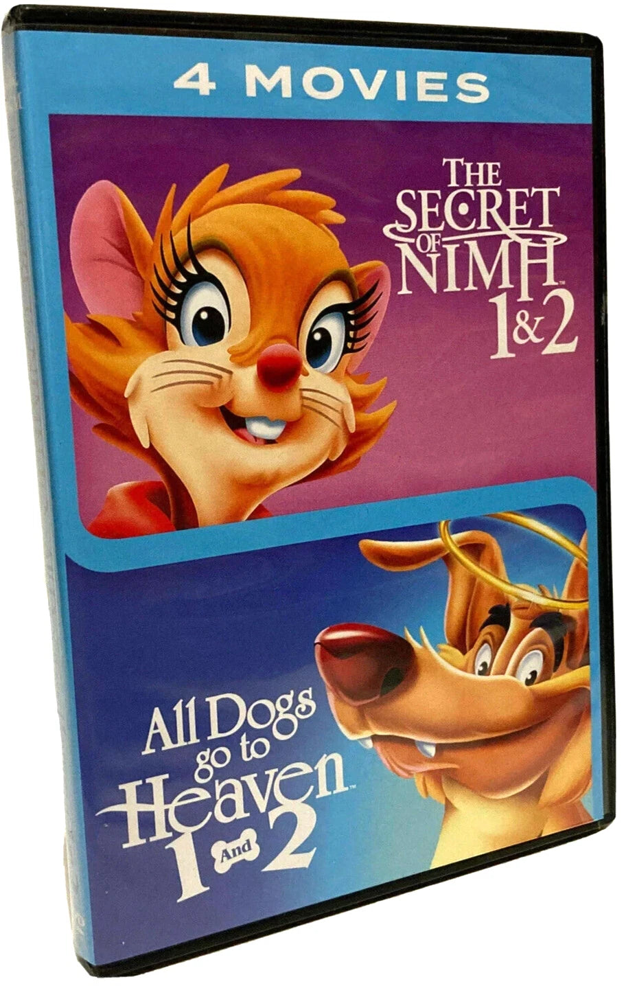 THE SECRET LIFE OF NIMH / ALL DOGS GO TO HEAVEN / (DVD) BRAND NEW!!! & SEALED!!!