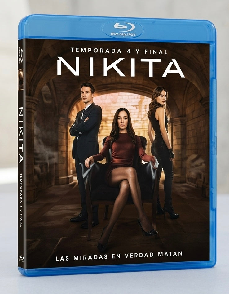Nikita: Season 4 [Blu-ray] Spanish Artwork - Brand New!!
