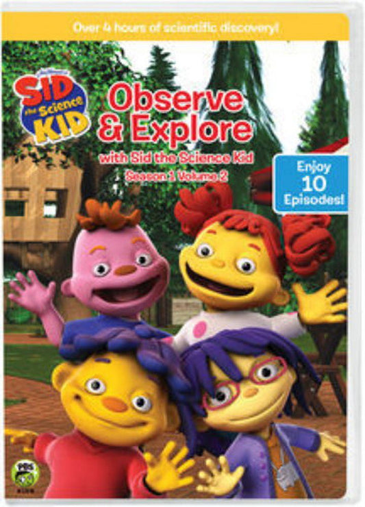 Sid The Science Kid: Observe And Explore With Sid (DVD)