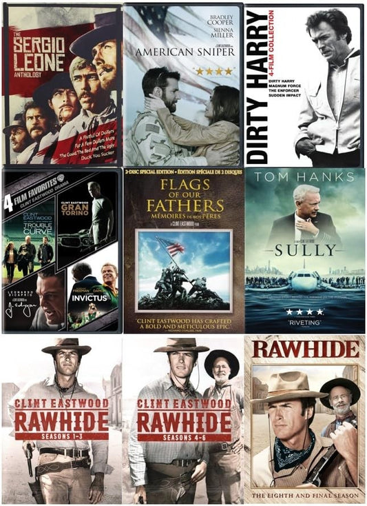 Clint Eastwood TV & Film (DVD) Collection BRAND NEW!!! & SEALED!!!