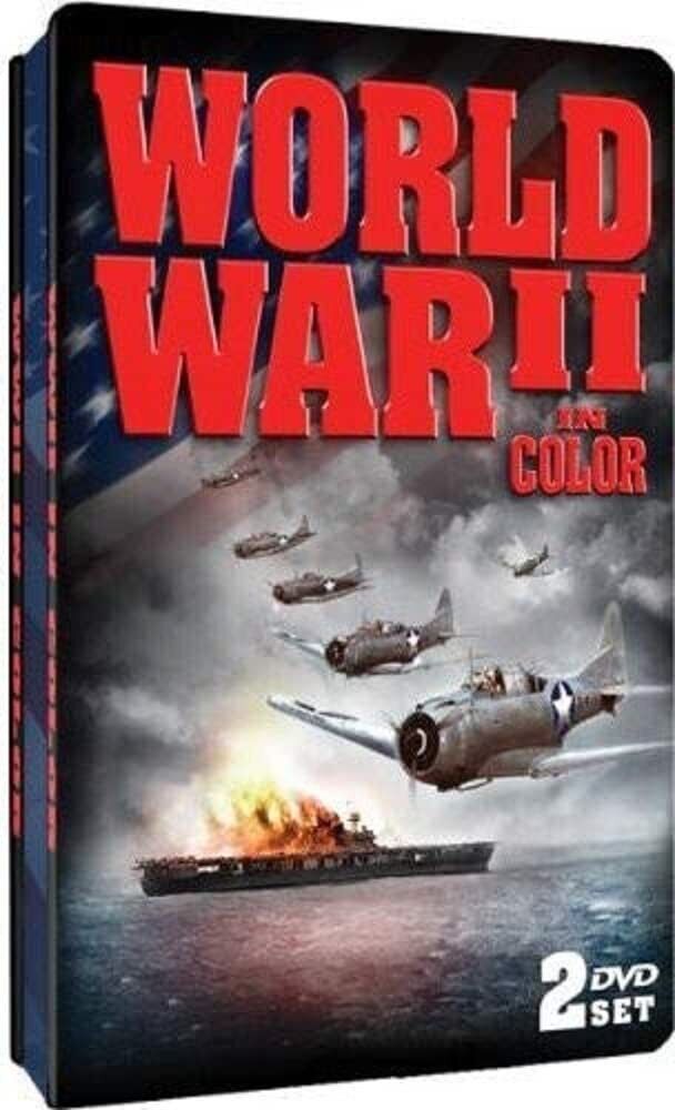 WWII IN COLOR (SLIM TIN) (2-DVD SET) BRAND NEW!!!