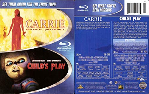 Carrie / Child's play [Blu-ray] Pack