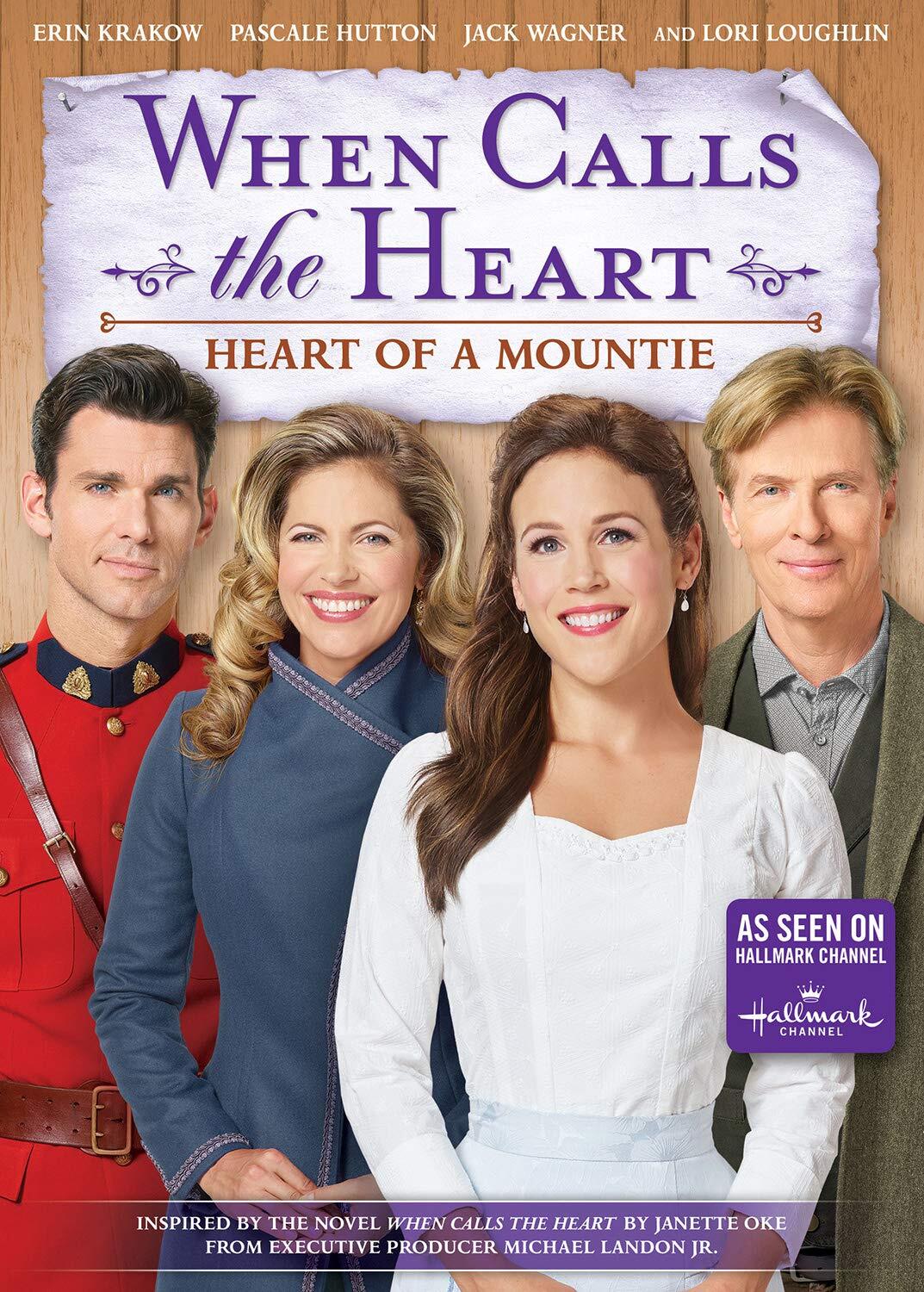 WHEN CALLS THE HEART: HEART OF A MOUNTIE (DVD) BRAND NEW!!! & SEALED!!!