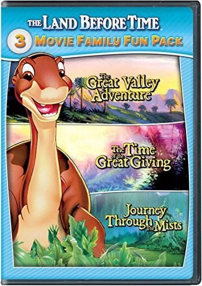 The Land Before Time II-IV 3-Movie Family Fun Pack (DVD) Brand New!!