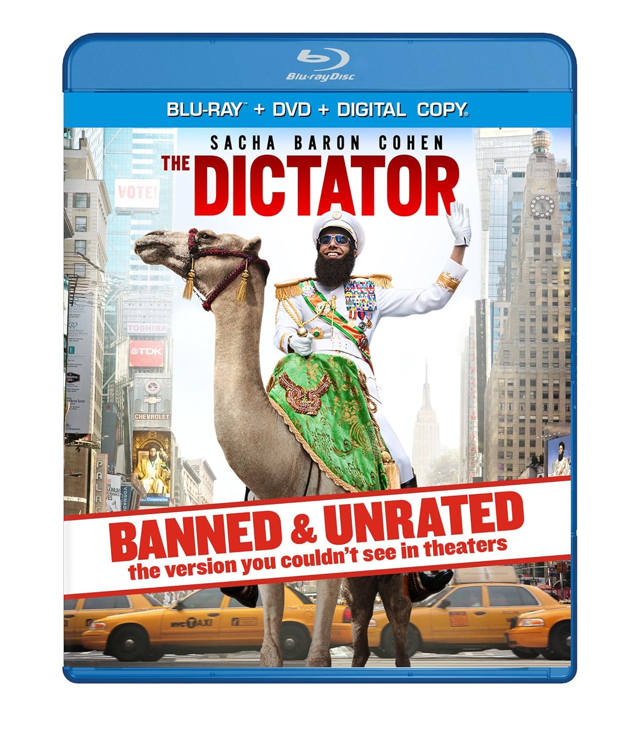 The Dictator (Blu-ray + DVD + DIGITAL COPY) BRAND NEW!!!