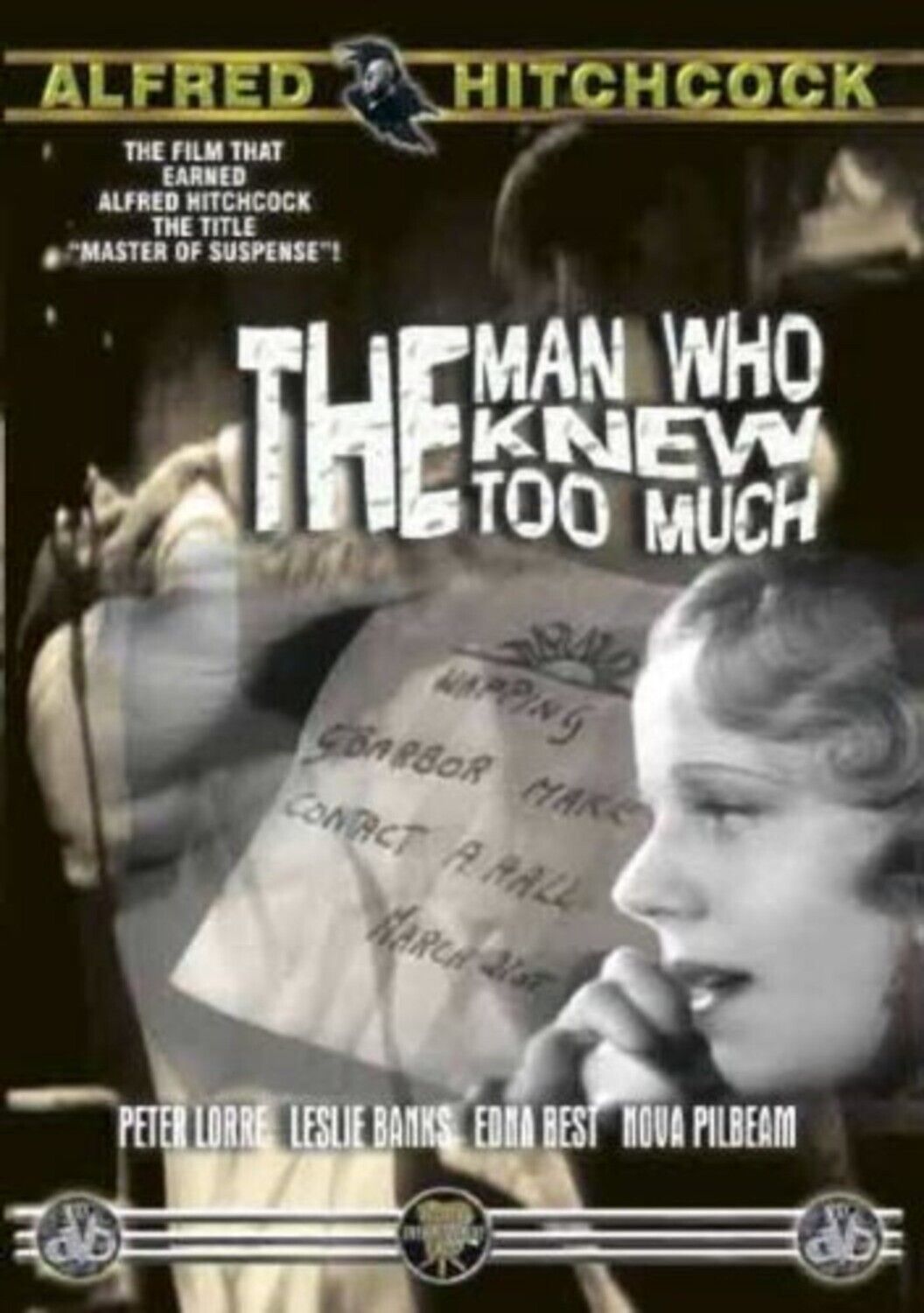 THE MAN WHO KNEW TOO MUCH (DVD) NEW!!!
