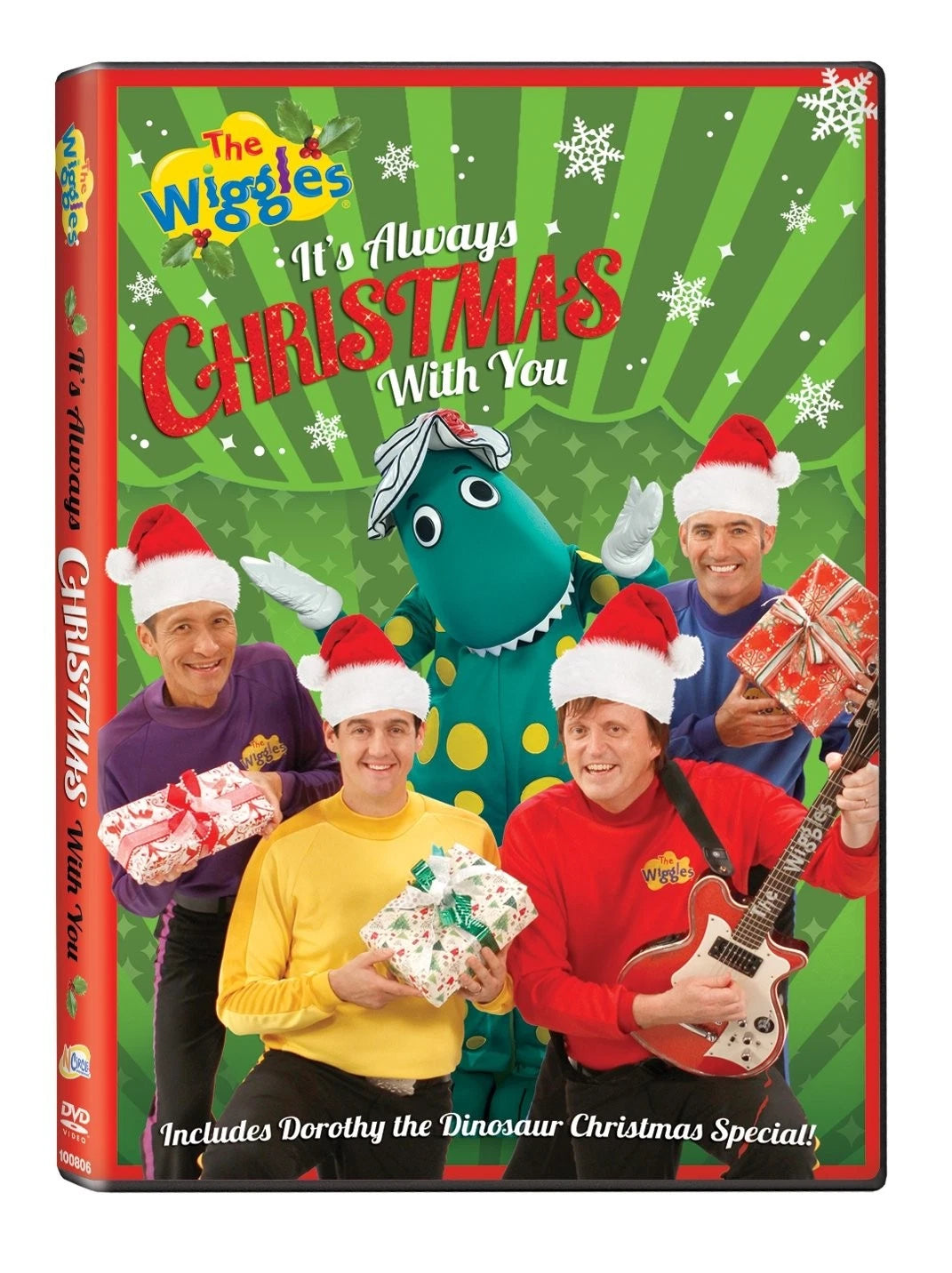 THE WIGGLES IT'S ALWAYS CHRISTMAS WITH YOU (DVD) BRAND NEW!!! & SEALED!!!