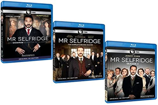 Masterpiece: Mr Selfridge - The Complete Seasons 1,2 & 3 Series [Blu-Ray] Collection Set [Blu-ray]