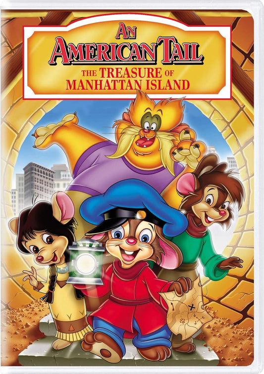 An American Tail - The Treasure of Manhattan Island (DVD) New!!