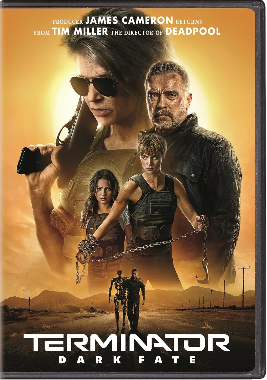 Terminator: Dark Fate , James Cameron (DVD) Brand New!!