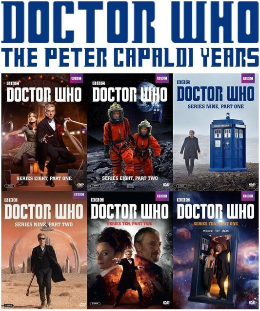 Doctor Who: The Peter Capaldi Year Collection [DVD] SEASONS 8-10 BRAND NEW!!!