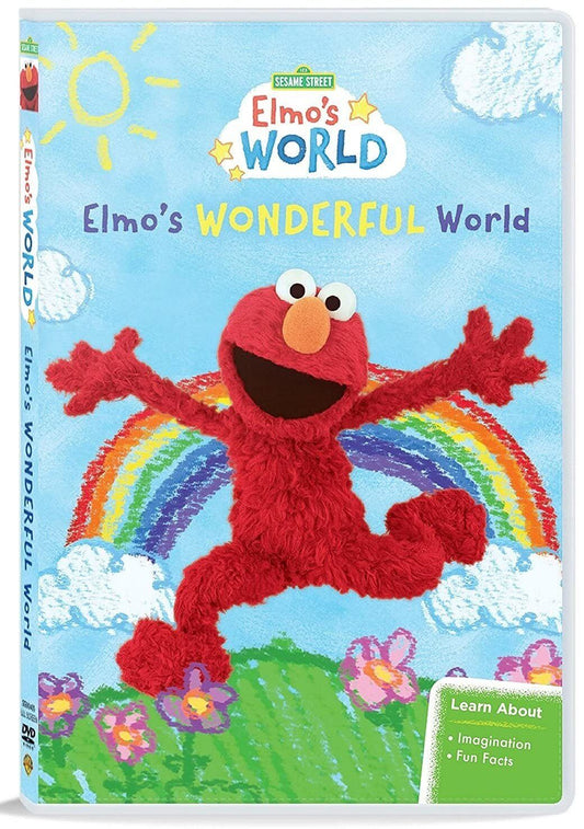 ELMO'S WORLD ELMO'S WONDERFUL WORLD (DVD) BRAND NEW!!!