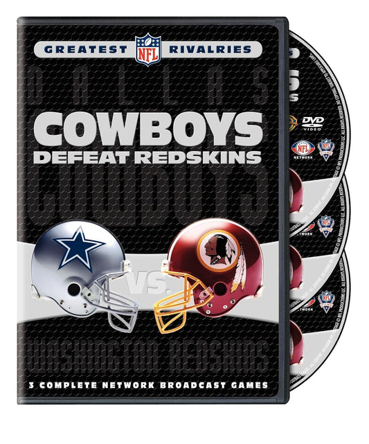 NFL Greatest Rivalries Cowboys Defeat Redskins, (DVD) BRANDF NEW!!!