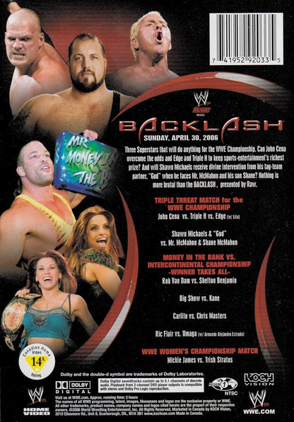 WWE : Backlash - 2006 (DVD) BRAND NEW!!! & SEALED!!!