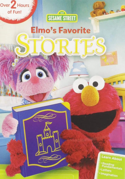 Sesame Street: Elmo's Favorite Stories (DVD) BRAND NEW!!! & SEALED!!!