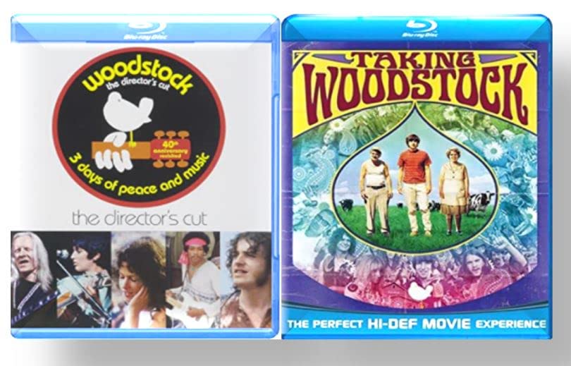 Woodstock - 3 Days of Piece and Music (Director's Cut) & Taking Woodstock [Blu-ray, 4-Disc Set] Region A [Blu-ray]