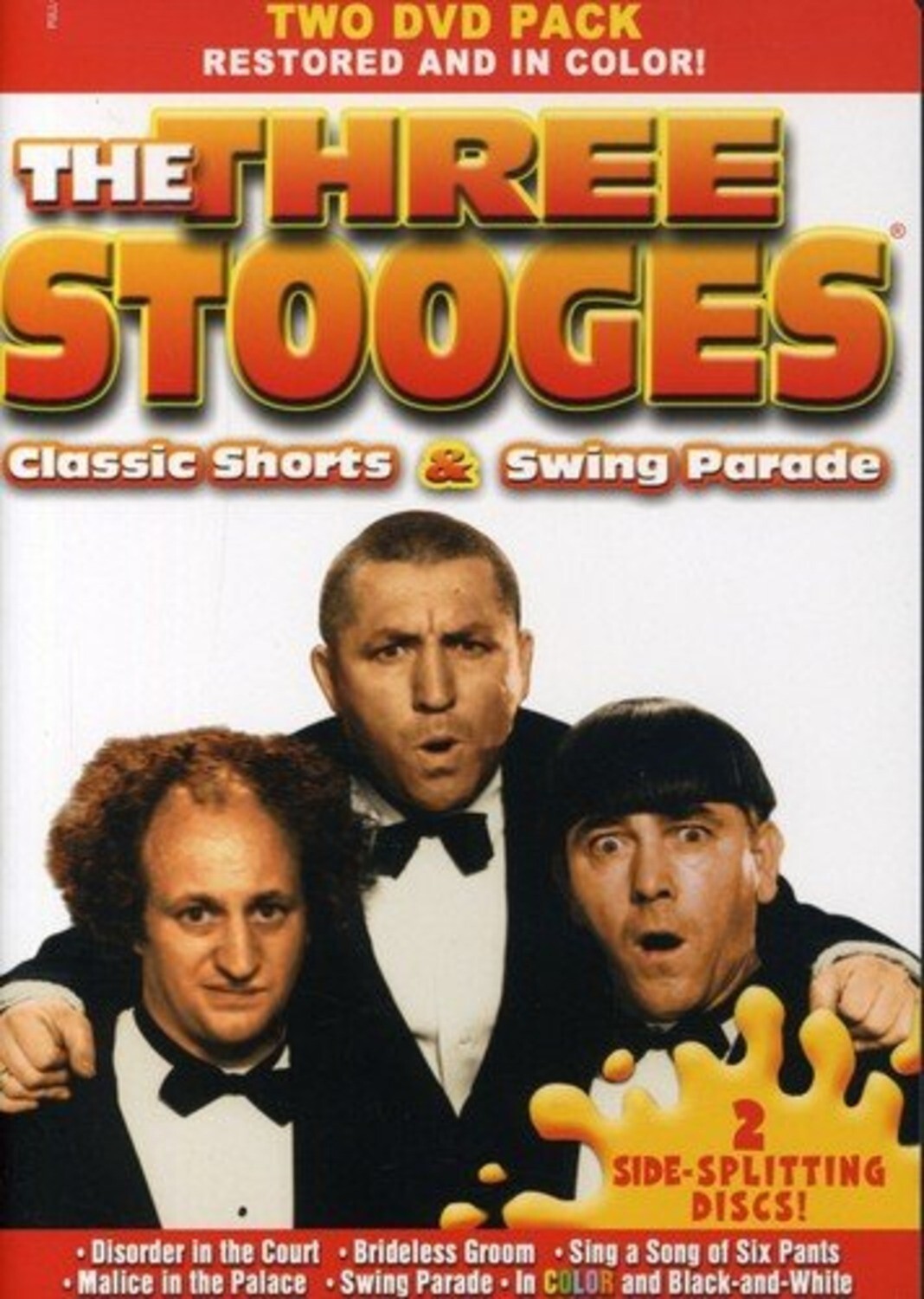 THREE STOOGES - CLASSIC SHORTS & SWING PARADE (DVD) BRAND NEW!!! & SEALED!!!