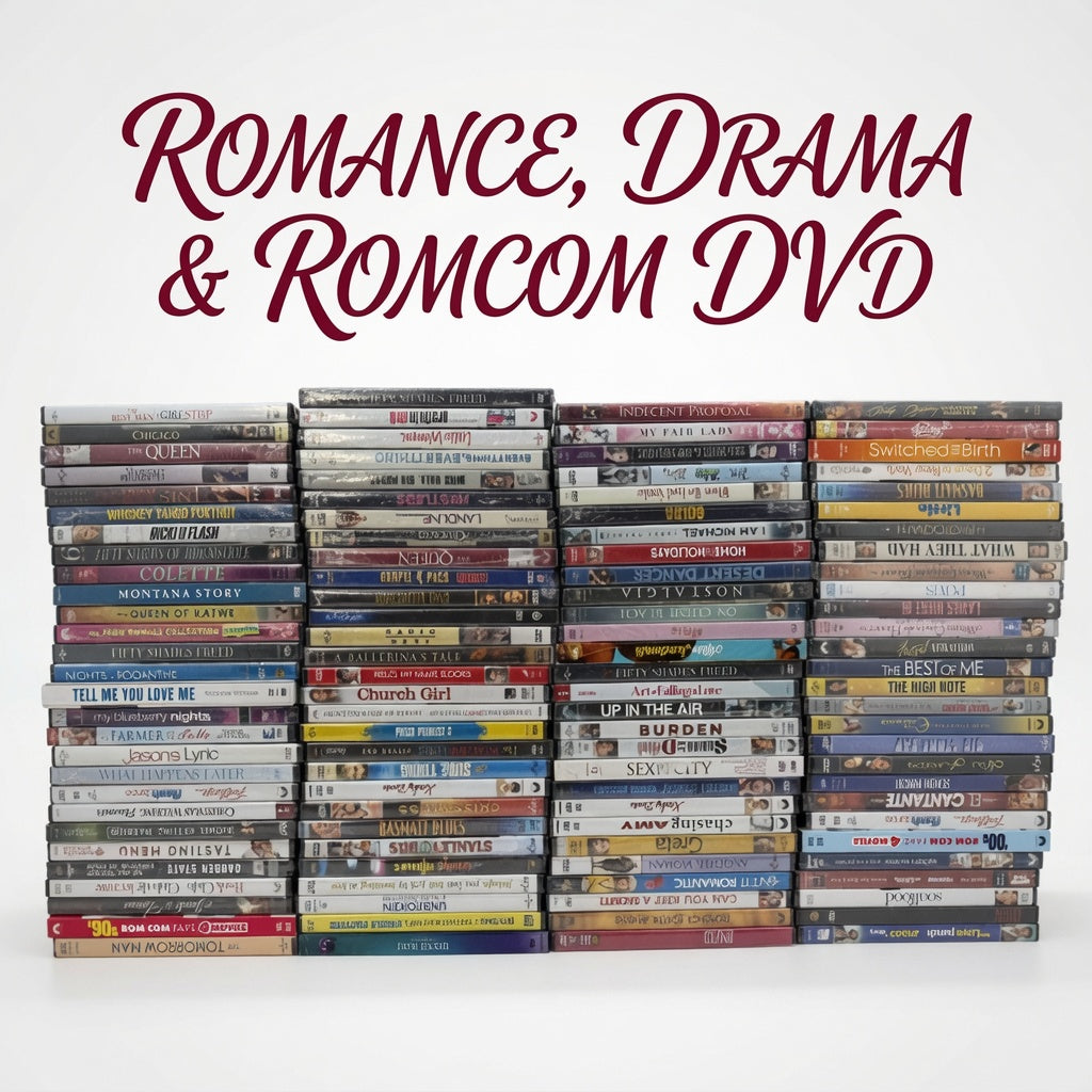 Brand New Mixed Movie Lot - Blu-ray & DVD – Pick Genre, Format, Quantity – Horror, Kids, Action, Comedy, Romance Assortments