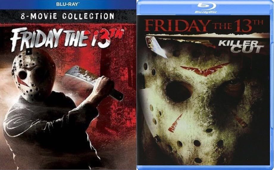 Friday the 13th: The Definitive 9-Movie Blu-ray Collection: Original (Uncut) / Part 2 / Part 3 / The Final Chapter (BR)