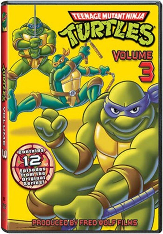 Teenage Mutant Ninja Turtles - Volume 3 (DVD, 2005) BRAND NEW!!!
