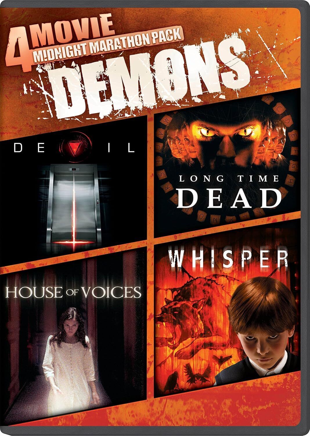 4 Movie Midnight Marathon Pack: Demons (DVD) BRAND NEW!!!