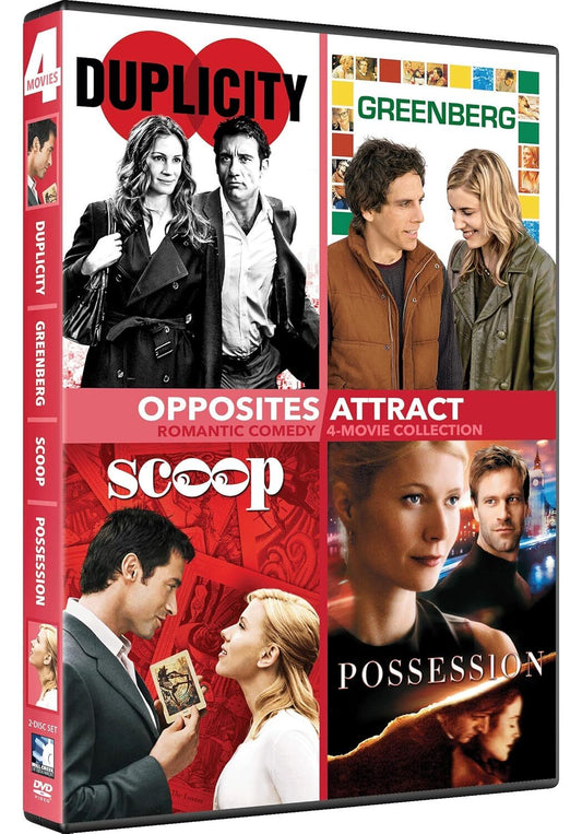OPPOSITES ATTRACT - ROMANCE COMEDY 4 MOVIE COLLECTION (DVD)