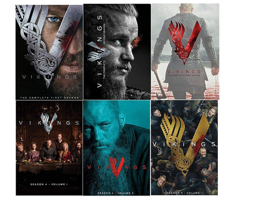 Vikings Complete Seasons 1 - 5 Volume 1 DVD