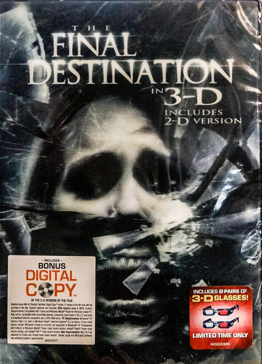 The Final Destination (DVD) IN 3D AND 2D INCLUDED