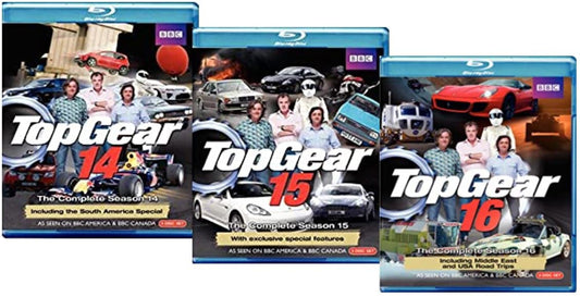 Top Gear 4-Volume BBC Video Blu-ray Collection: (Season 14/ Season 15/ Season 16)[UK Edition]