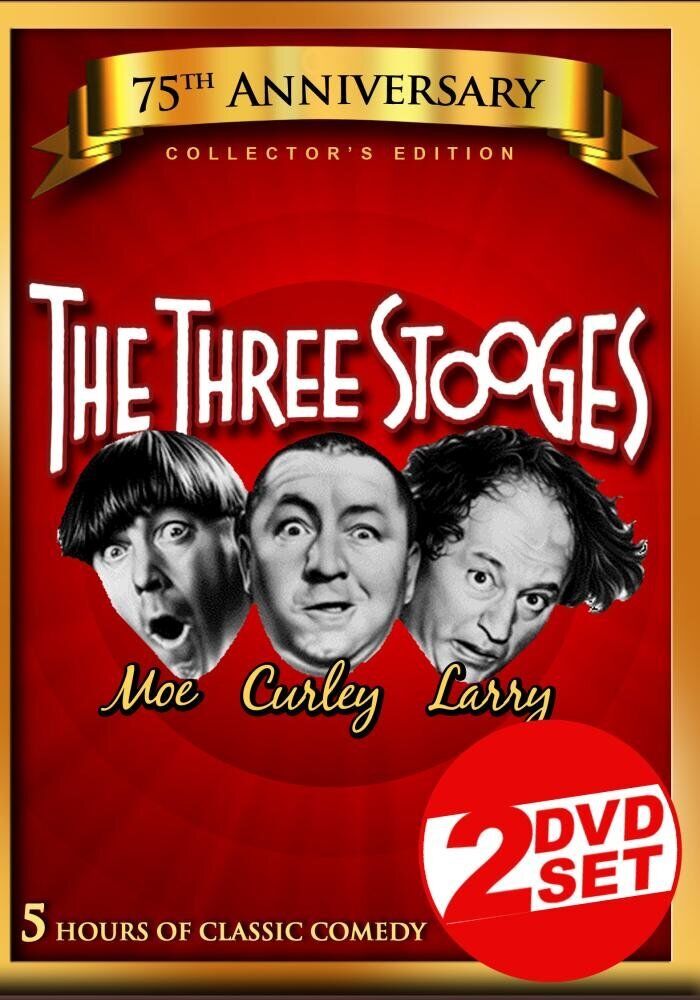 The Three Stooges: 75th Anniversary (DVD, 2010) BRAND NEW!!! REGION A