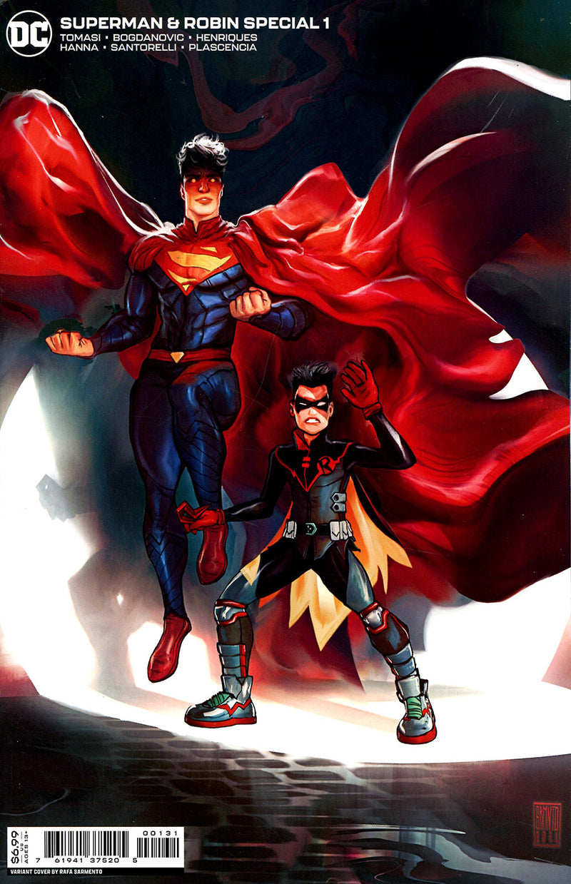 Superman & Robin Special #1 Cover C Rafa Sarmento Card Stock 1:25 Incentive Variant Cover