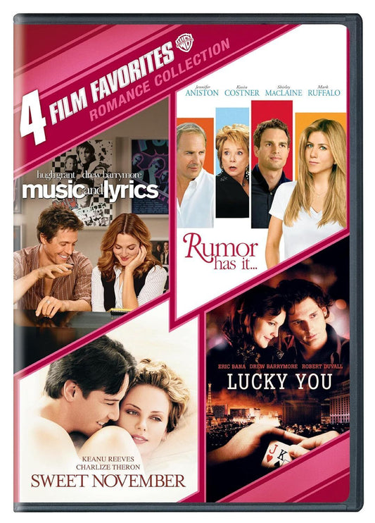 4 FILM FAVORITES ROMANCE COLLECTION (DVD) BRAND NEW!!!
