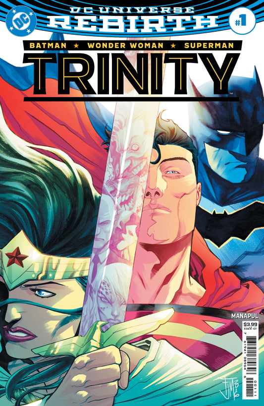 Trinity (Batman/Superman/Wonder Woman): DC Universe Rebirth #1 (2025 Edition)