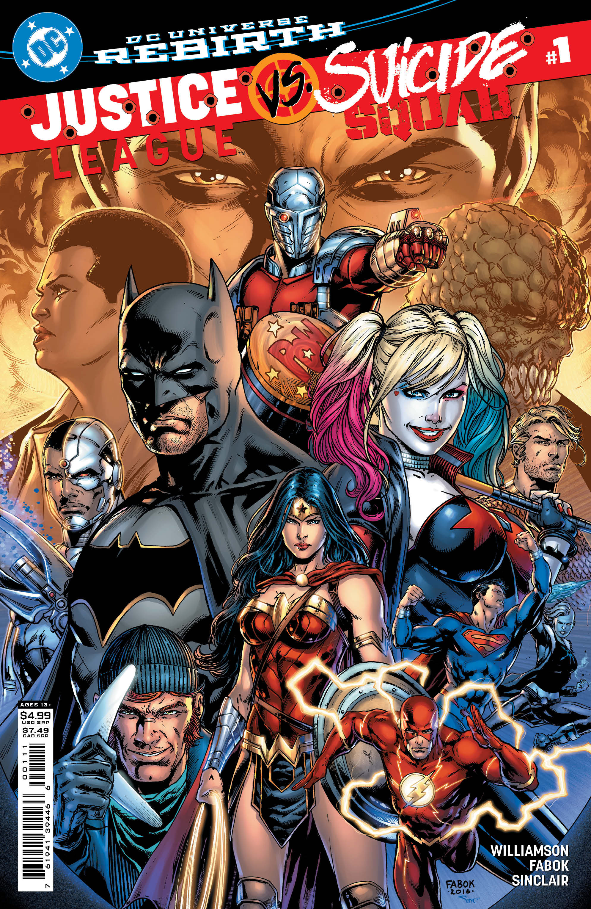 Justice League vs. Suicide Squad: DC Universe Rebirth #1 (2025 Edition)